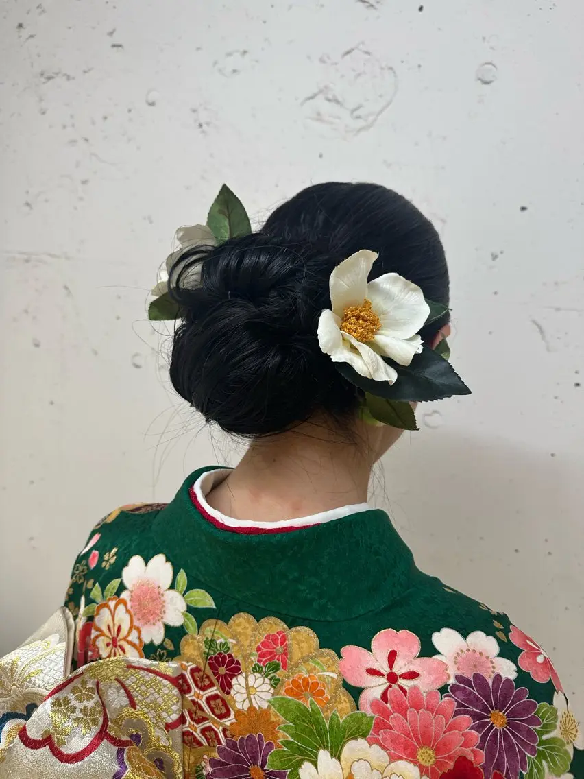 着付け ショート🌼パーマ 本間正子のヘアスタイル