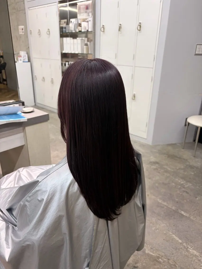 ミディアム ヘアカラー アヤカ 🪷のヘアスタイル