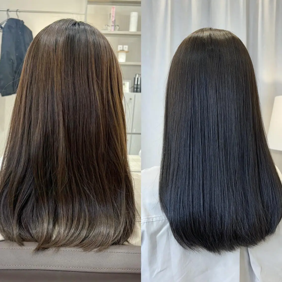 セミロング EIGHT plum TOKIOリミテッドのヘアスタイル
