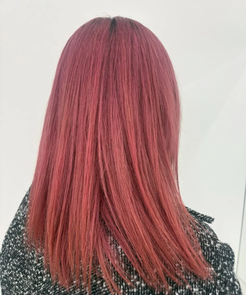 ミディアム 髙梨 蒼空のヘアスタイル