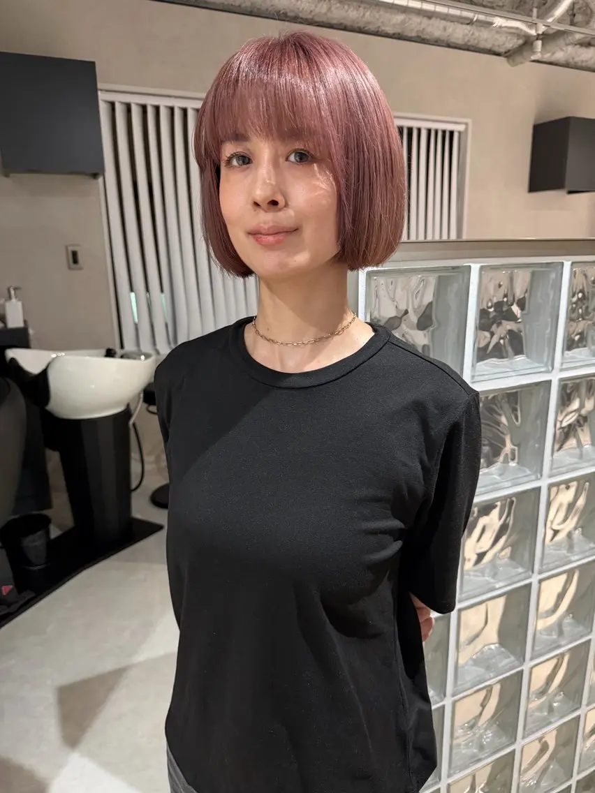 ショート hirano harukaのヘアスタイル