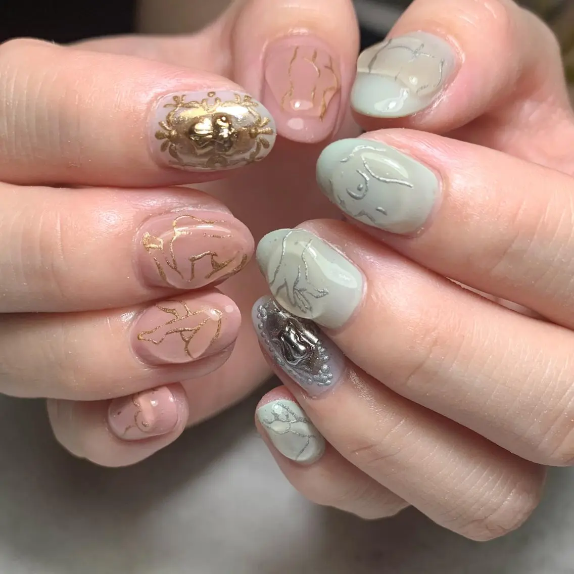 ネイル ハンドネイル FIORITURA aiのネイルデザイン