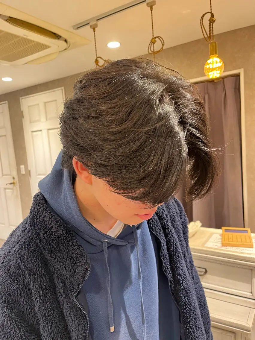 ショート パーマ ウルフカット カット パーマ パーマ🌀縮毛✨ 🐏丸山祐宇🐏のヘアスタイル