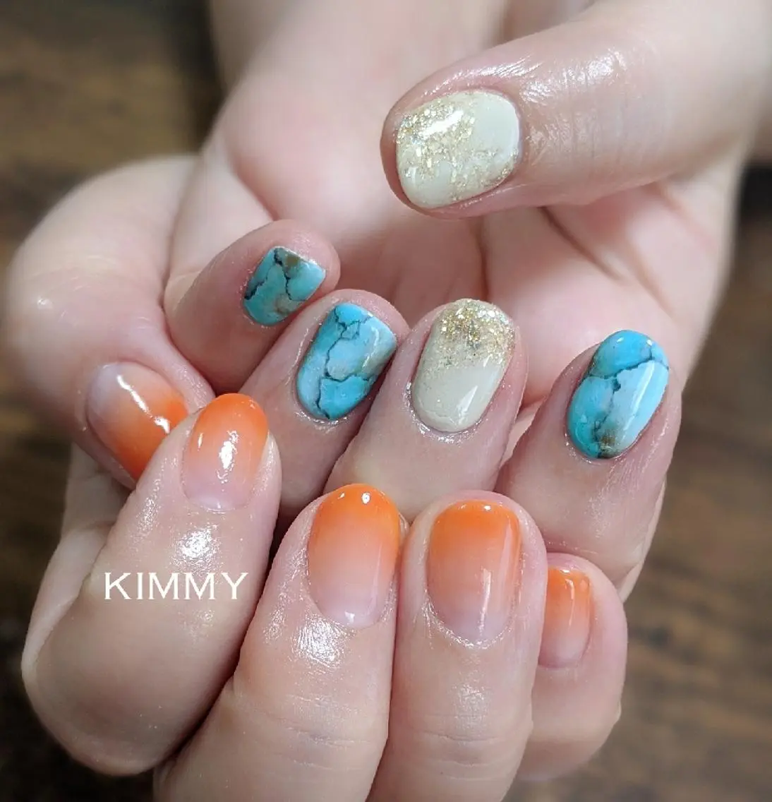 ネイル ハンドネイル kimmy nailsのネイルデザイン
