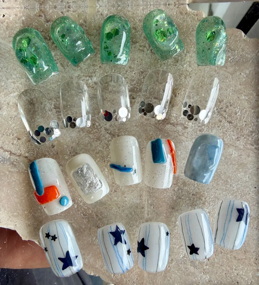 ネイル シンプルネイル ハンドネイル 33 nail salon 徳山里美のネイルデザイン