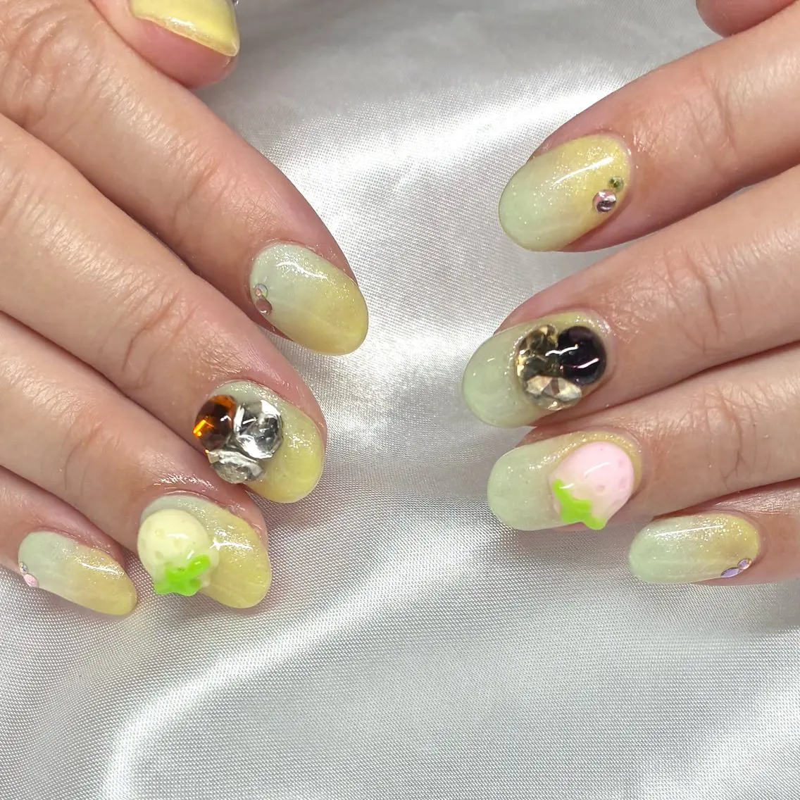 ネイル ハンドネイル Nail ヌシん家 AKANEのネイルデザイン