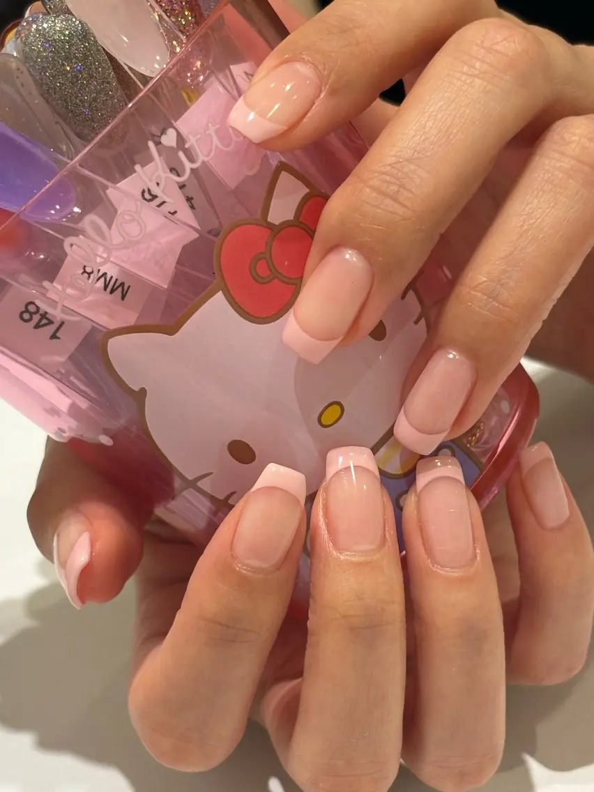 ネイル フレンチネイル ハンドネイル Ann nailのネイルデザイン