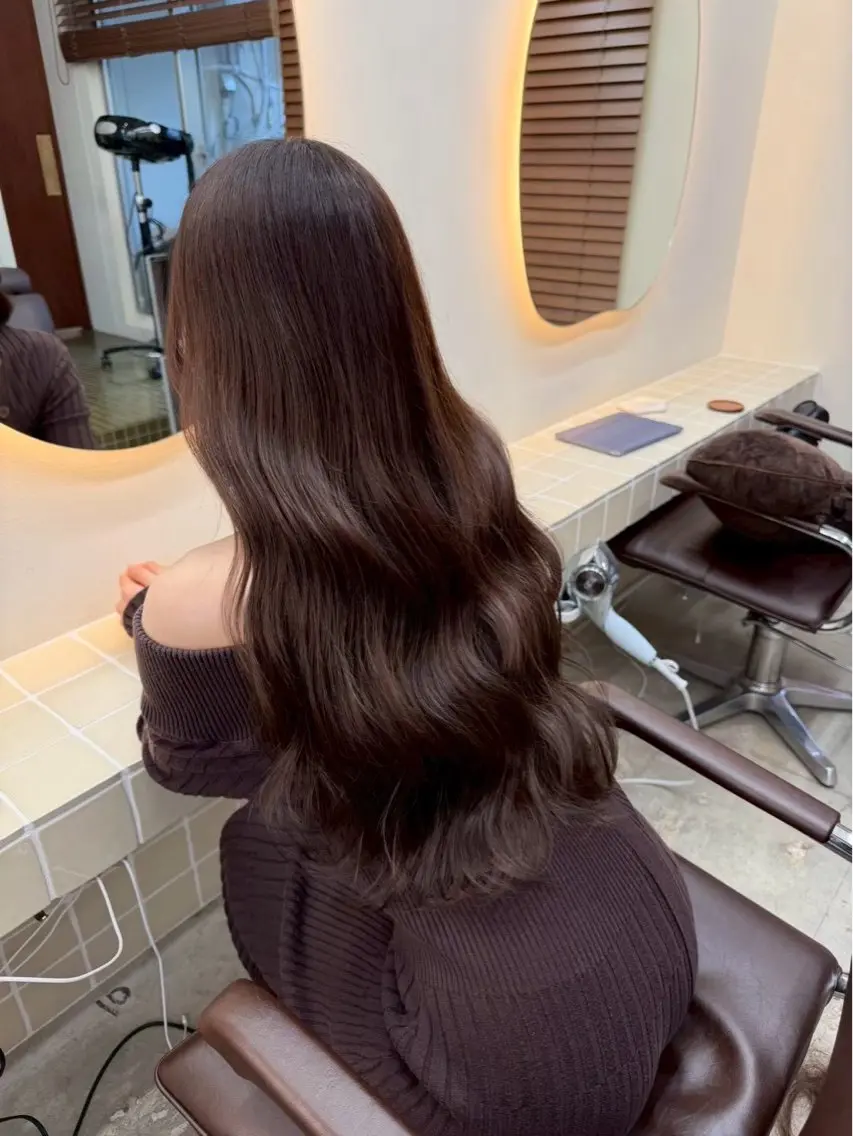 ロング 小佐田 航平のヘアスタイル