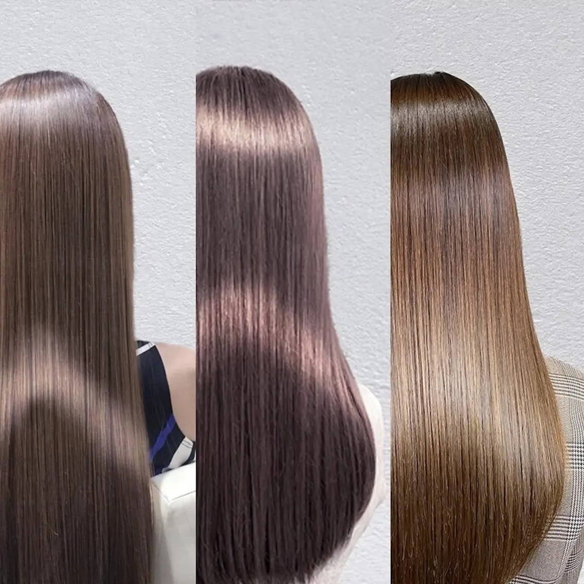 ✨🌹美髪🌹✨髪質改善ストレート(縮毛矯正)+カット✂️+ケアレベル⭐️7トリートメント 🏷️20,500の写真