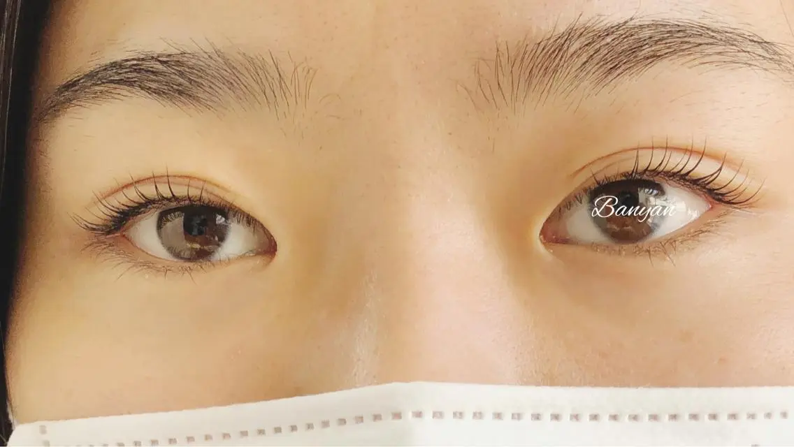 マツエク・マツパ 一重×まつ毛パーマ マツパ Banyan 浅田のマツエク・マツパデザイン
