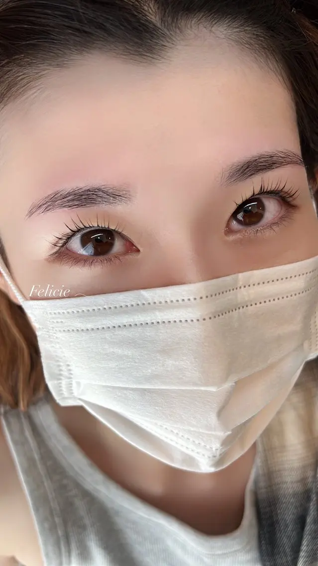マツエク・マツパ パリジェンヌラッシュリフト ワックス脱毛 眉カット その他(アイブロウ) Felicie＊ Sayakaのマツエク・マツパデザイン