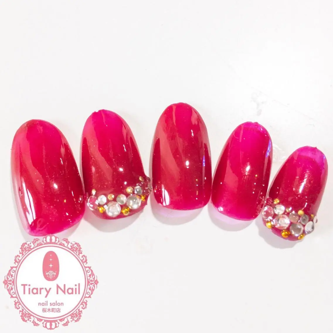 ネイル tiarynail K K🐼のネイルデザイン