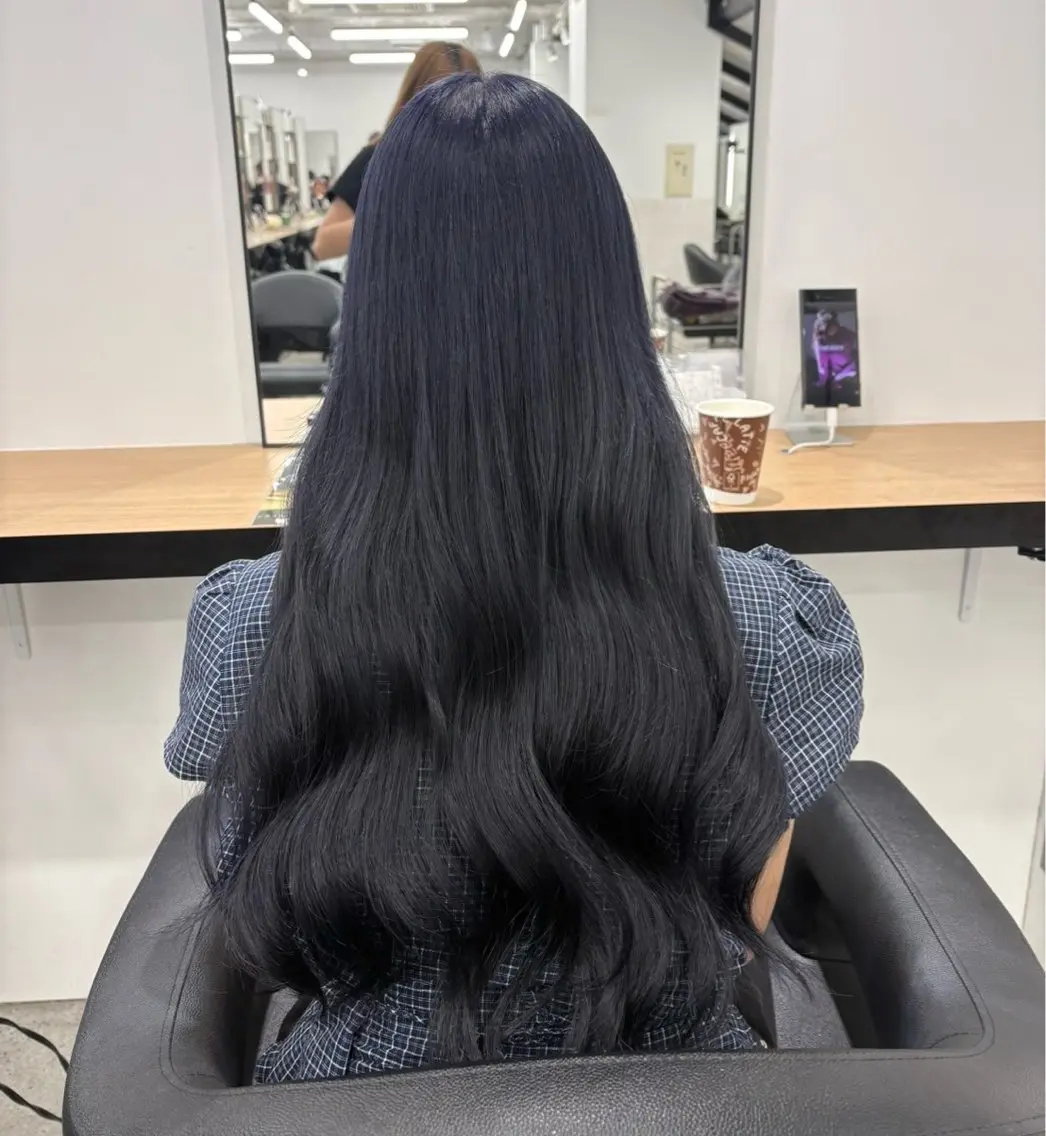 ロング ヘアカラー miku/ラベンダー 透明感カラー🪻❤︎のヘアスタイル