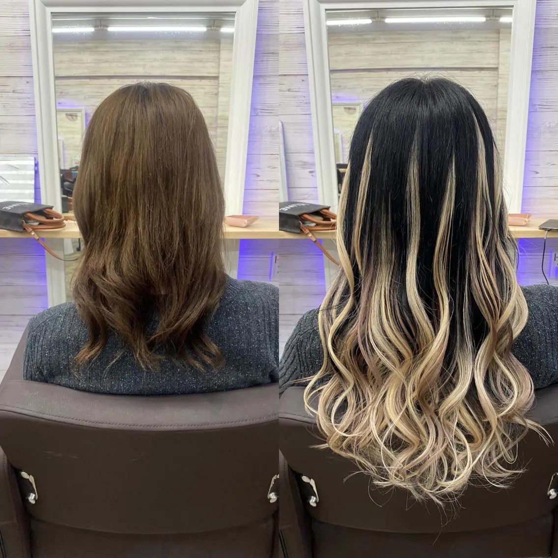 ショート カラー パーマ ヘアアレンジ メンズ ショートボブ 編み込みエクステ シールエクステ メンズバレイヤージュ メンズブリーチ LAVENDIA 初音のヘアスタイル