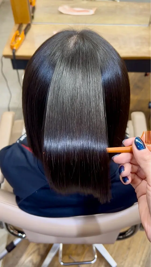 ショート 透明感カラー 美髪矯正💎momoのヘアスタイル