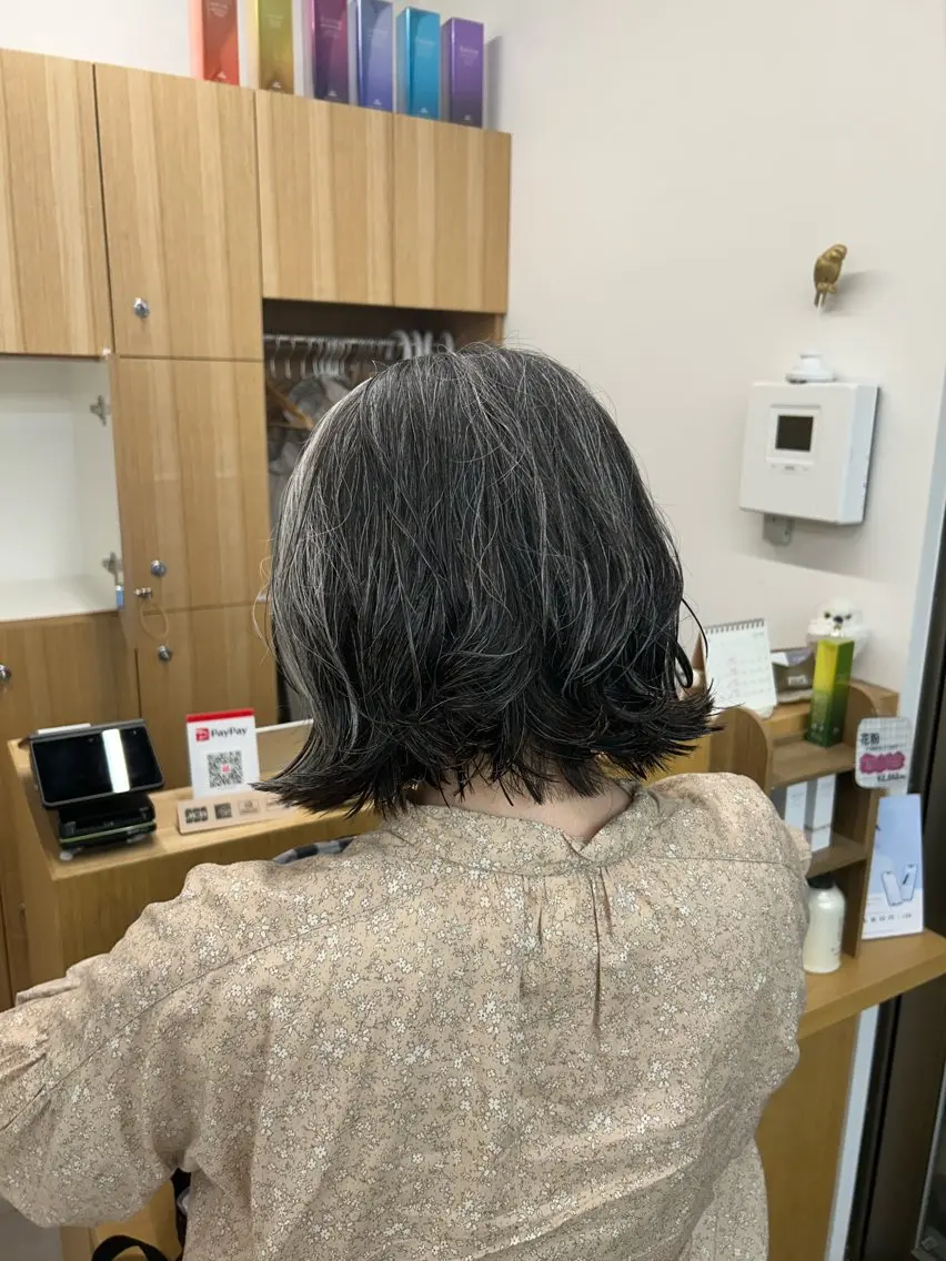 【レディース】カット＋ボブパーマモデル様⭐️予約リクエストのみの受付⭐️の写真
