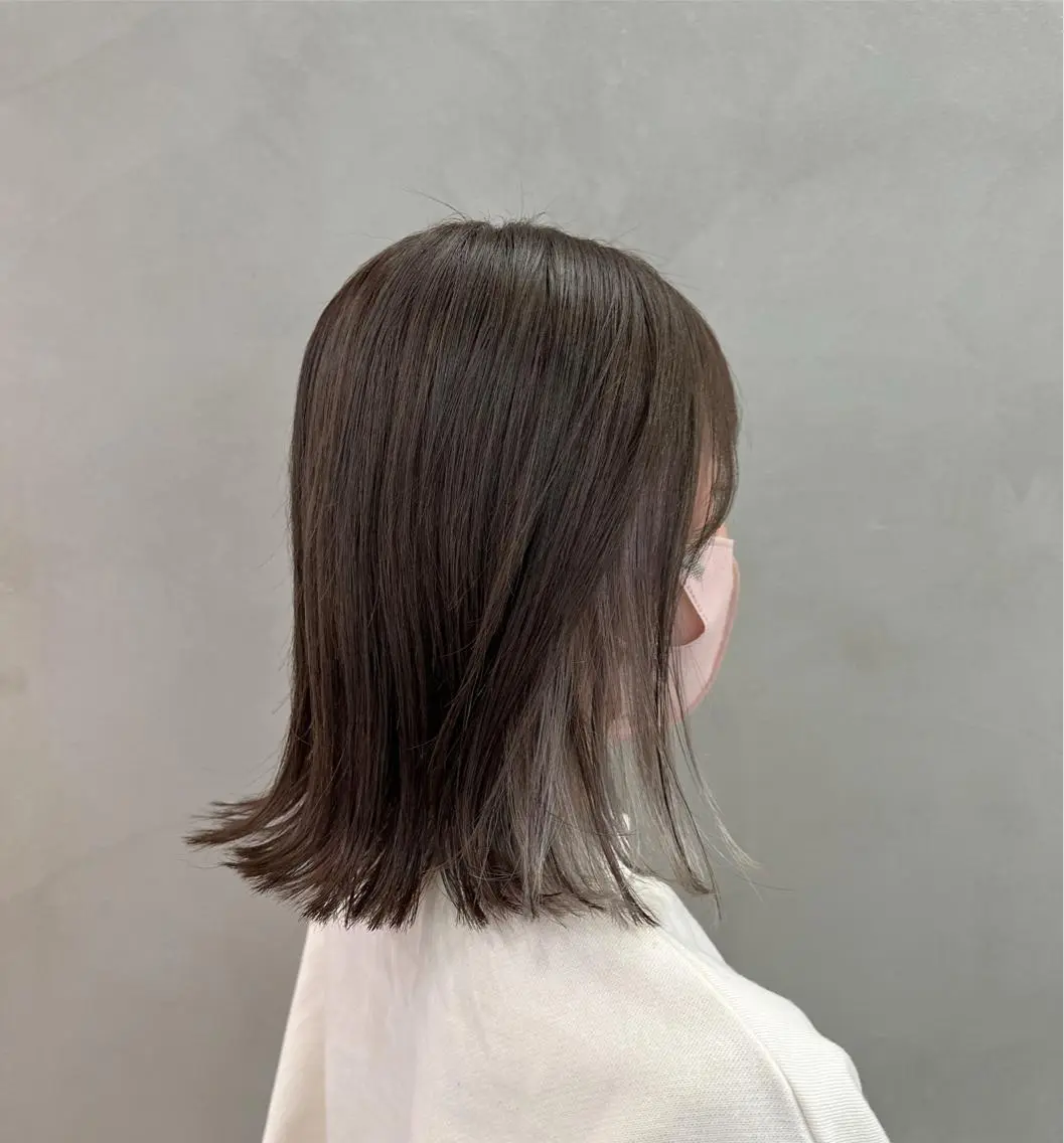 ミディアム カラー ブリーチ 色落ちまでキレイに! !女性サロンのヘアスタイル