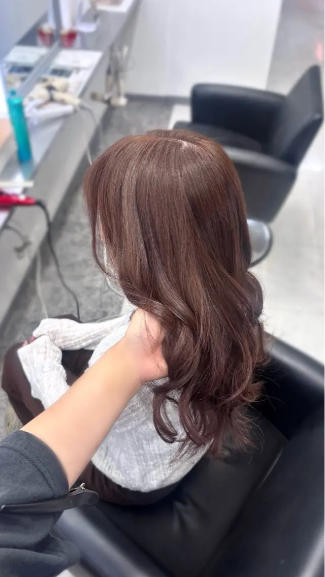 カラー ヘアカラー あやか/心斎橋/ カラーモデル募集中のヘアスタイル