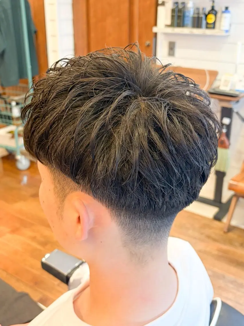 ショート メンズ マッシュ ショートヘア カット 三宮メンズカット ヨシイッキのヘアスタイル