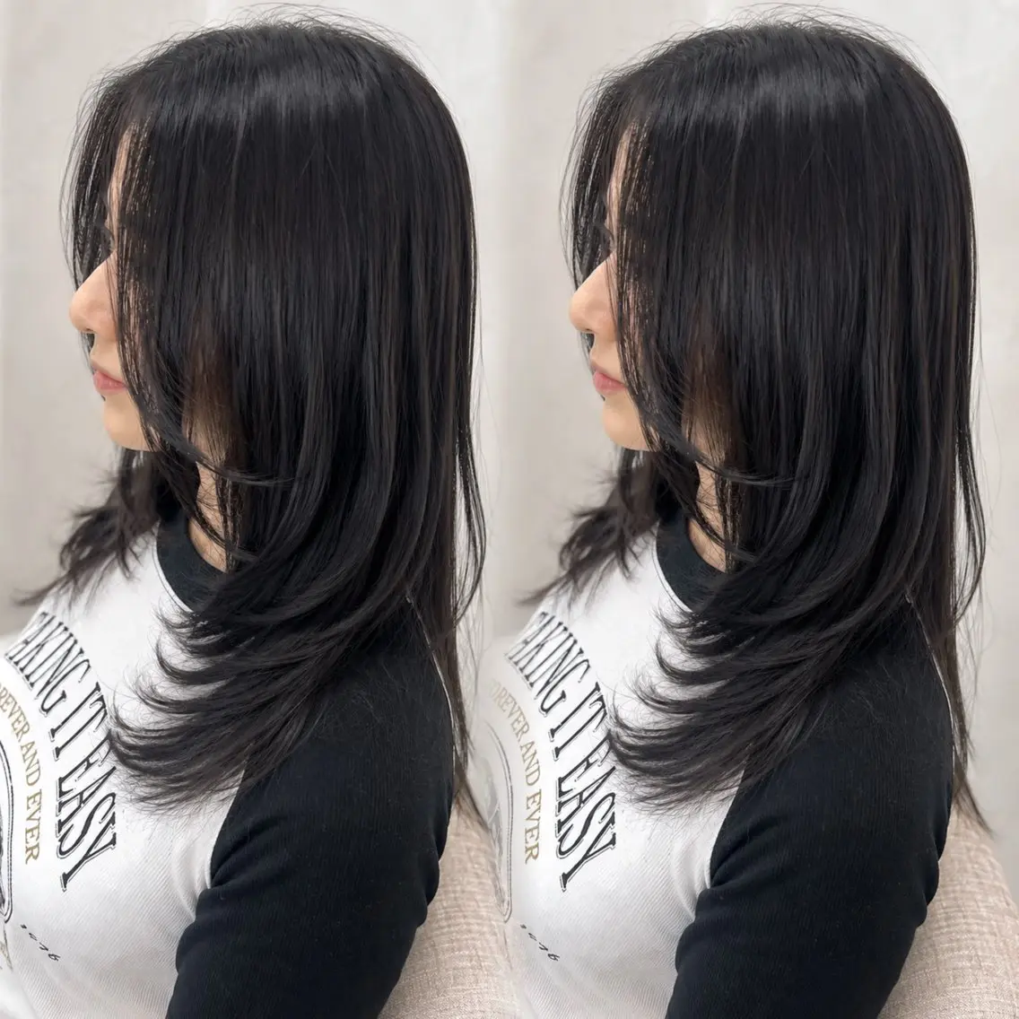 セミロング カット オーダーメイド施術 SHUTO名駅4分のヘアスタイル