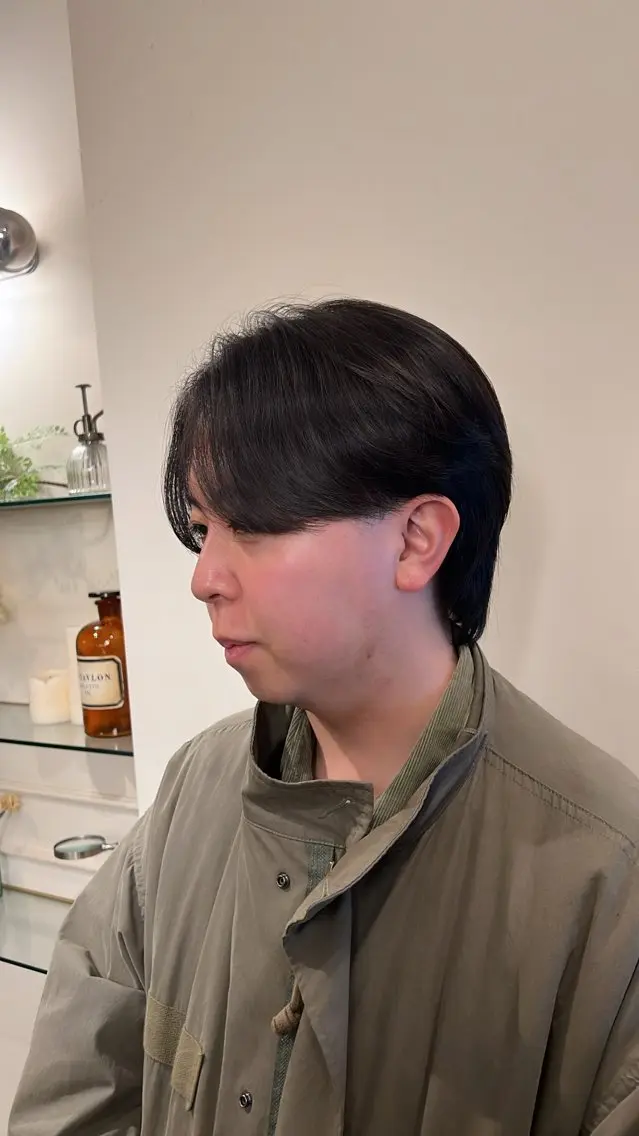 メンズ Ryosuke 癖毛の方大募集のヘアスタイル
