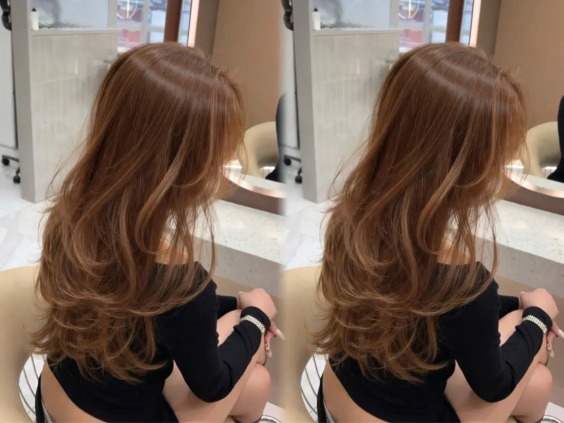 【コスパ最強⭐️】ダメージレスカラー🌈➕1ステップトリートメント!!の写真