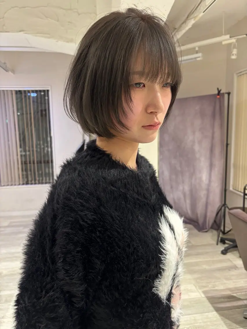 ショート カラー yamamoto yutaroのヘアスタイル