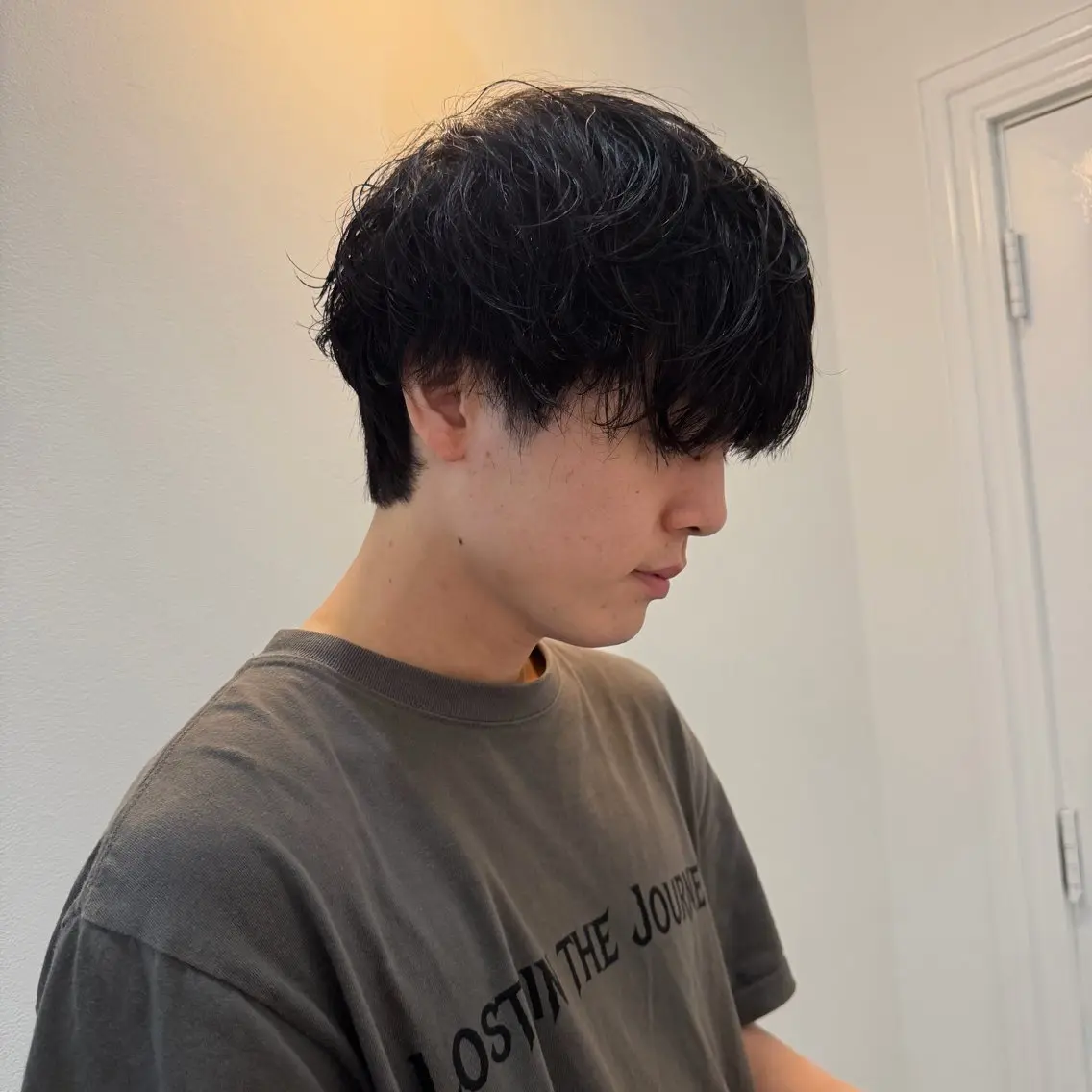 パーマ メンズ メンズパーマ カット パーマ 鈴木 七海のヘアスタイル