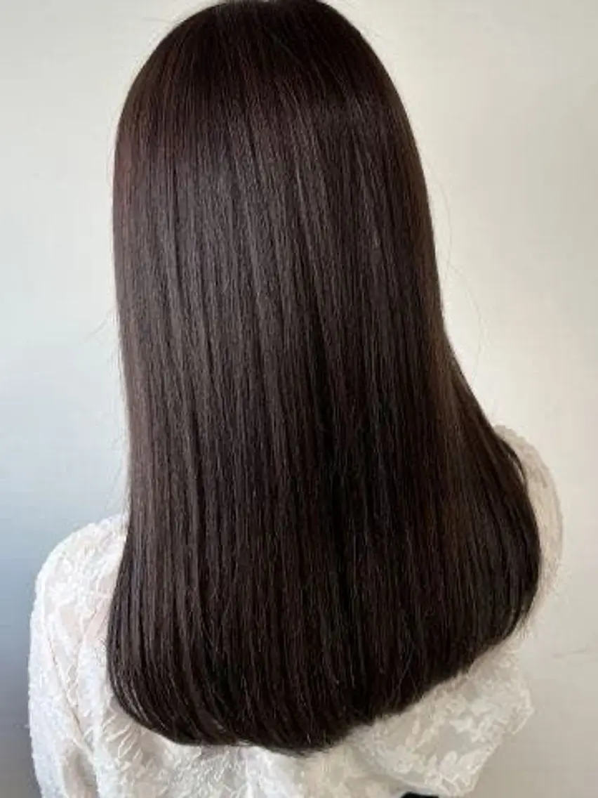 カラー ナック梅田店小田奏/ リタッチカラーモデルのヘアスタイル