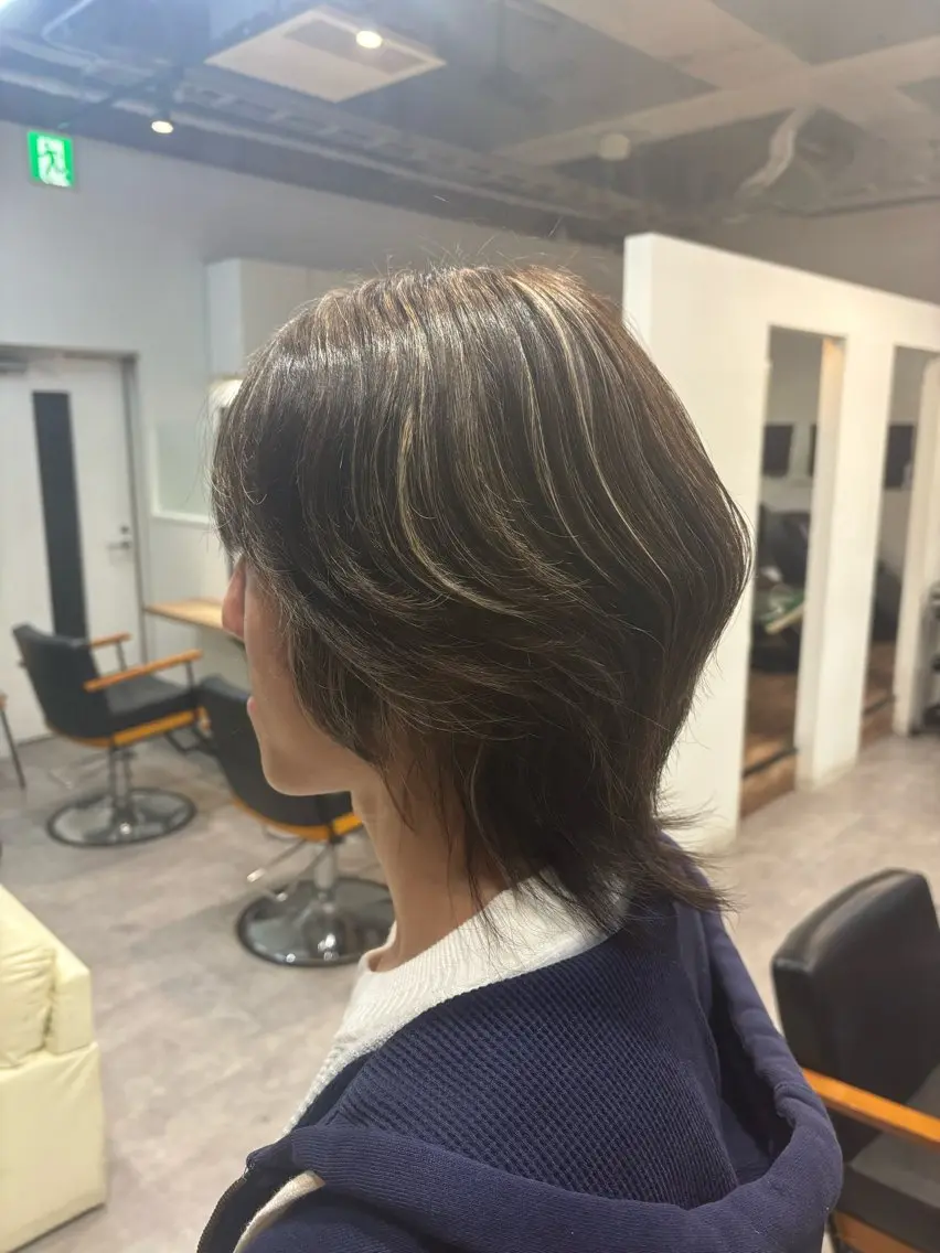 🌺ハイライト+ワンカラー🌺の写真