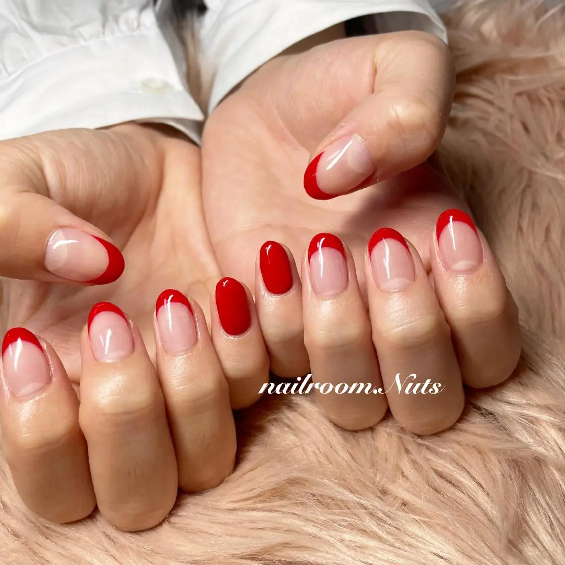 ネイル ハンドネイル nailsalon Nutsのネイルデザイン