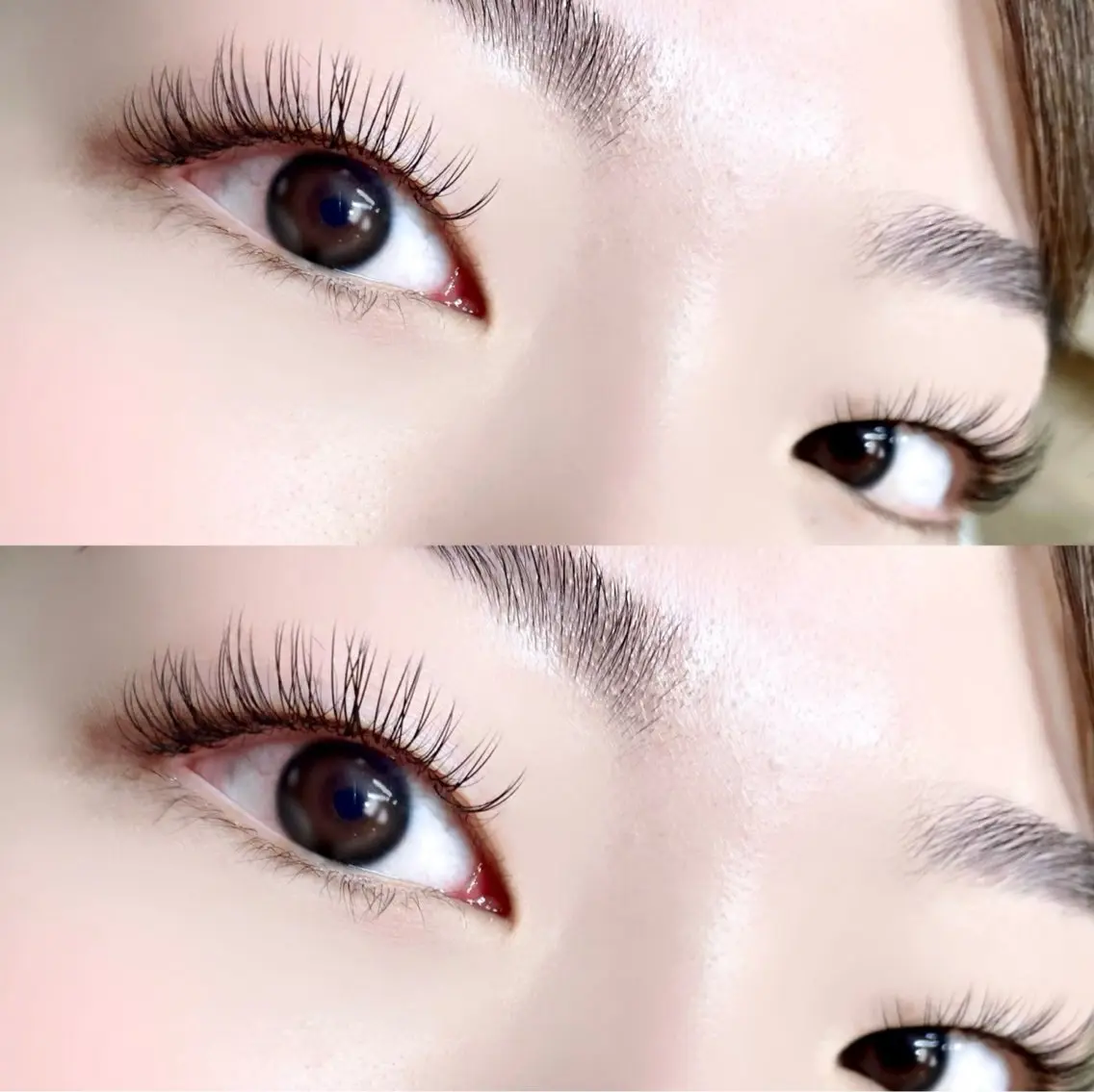 マツエク・マツパ フラットラッシュ 一重×まつ毛パーマ Franc2 eyelashのマツエク・マツパデザイン