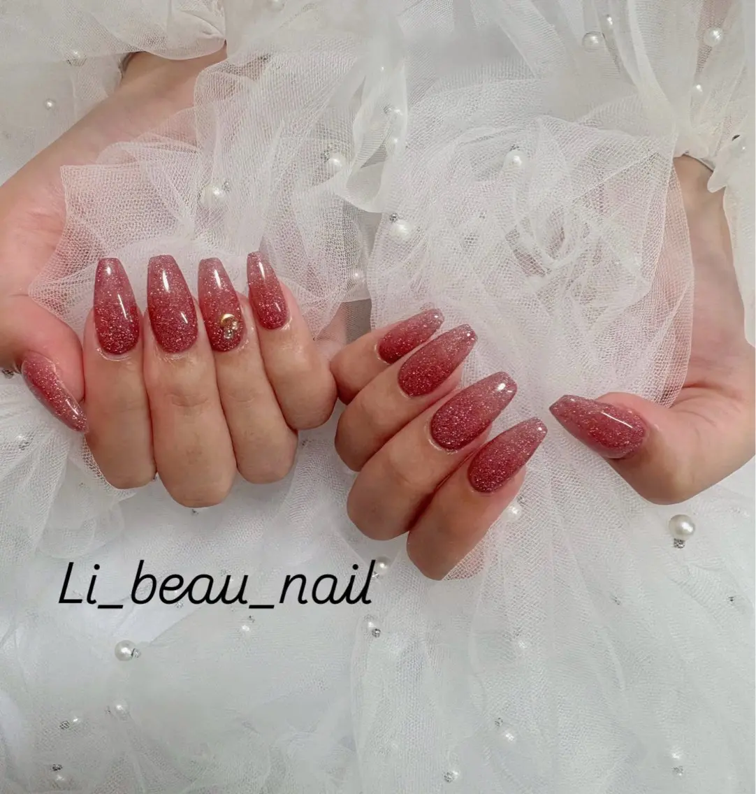 ネイル フラッシュネイル Li beau nailのネイルデザイン