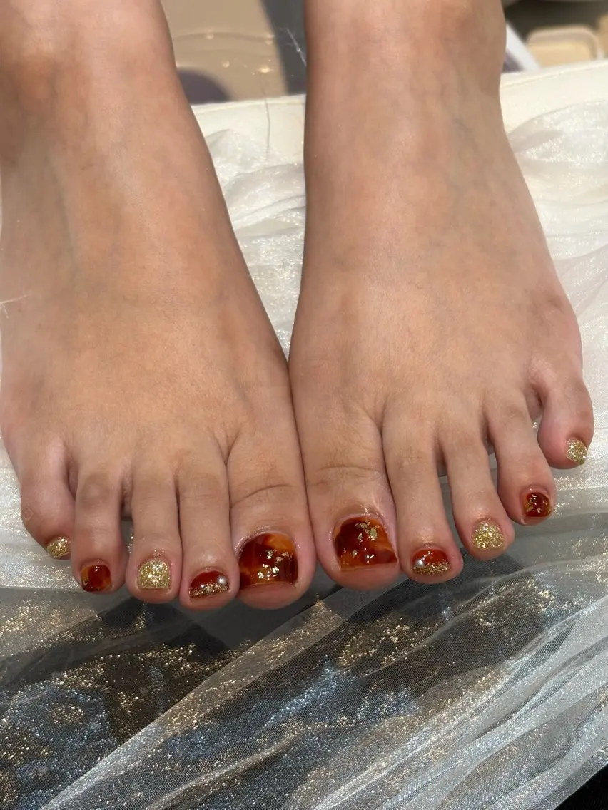 ネイル フットネイル nail 💋/Ayaのネイルデザイン