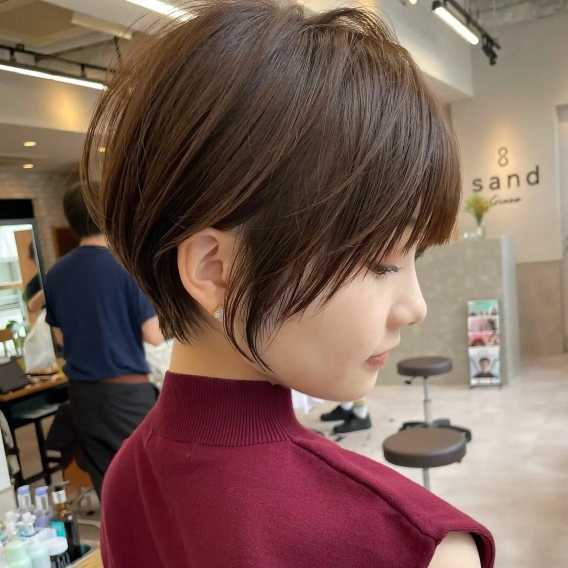 ショート 池袋指名No.1🌿 似合わせカットそなのヘアスタイル