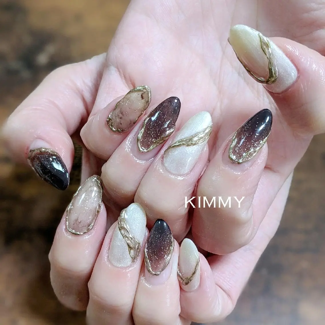 ネイル ハンドネイル kimmy nailsのネイルデザイン