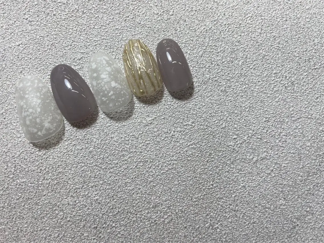 ネイル ⭐︎休業中の練習⭐︎ JNA認定講師髙橋のネイルデザイン