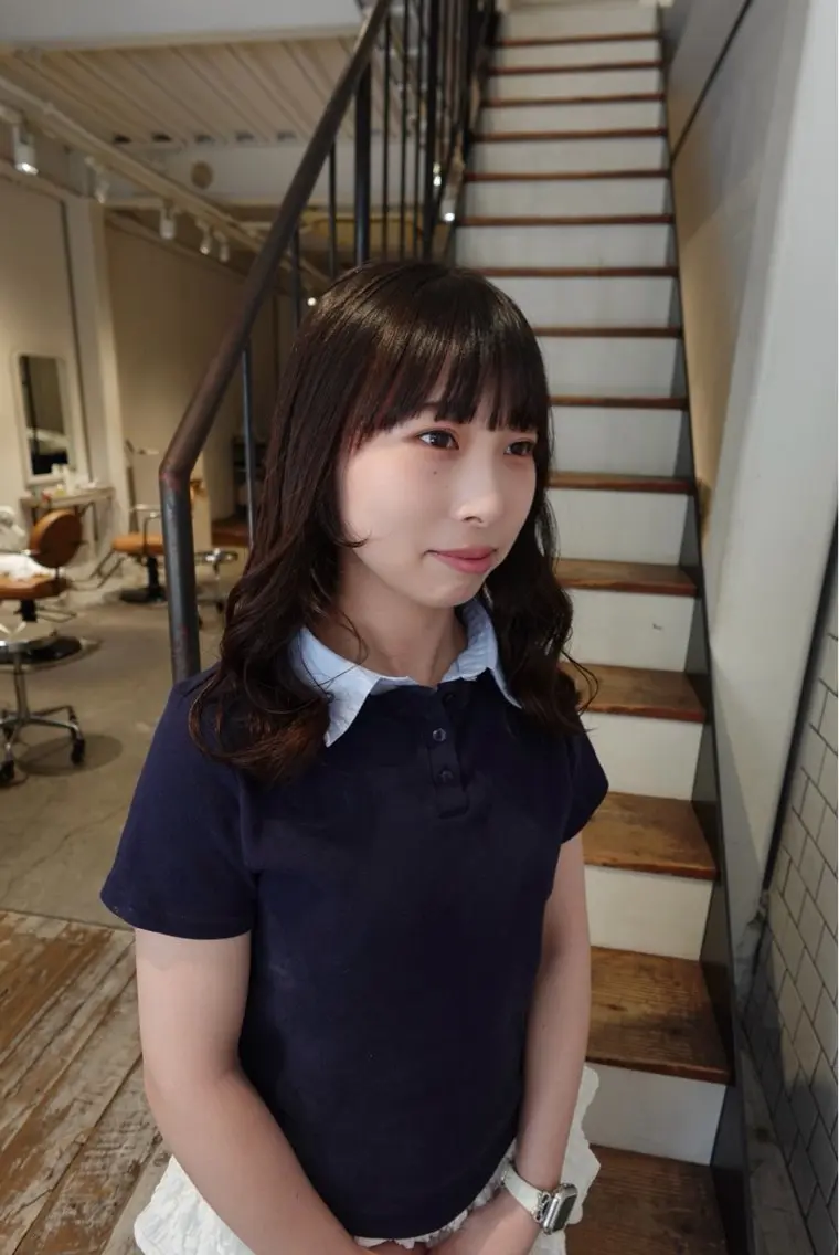 ミディアム ayana |京都美容室のヘアスタイル