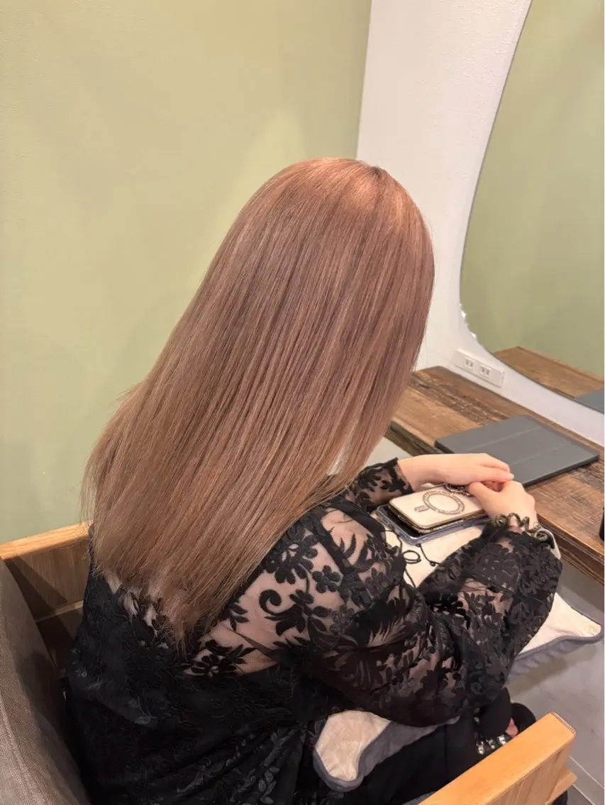 ロング カラー ヘアカラー トリートメント 池袋/艶カラー✖️ ☘️DEMURAのヘアスタイル