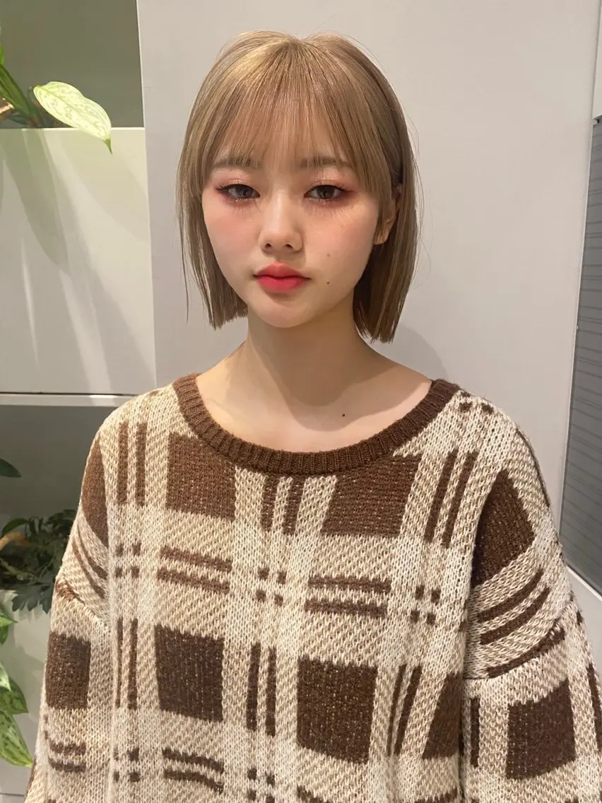 ショート カラー カット ヘアカラー トリートメント mai / linoah˚✧のヘアスタイル