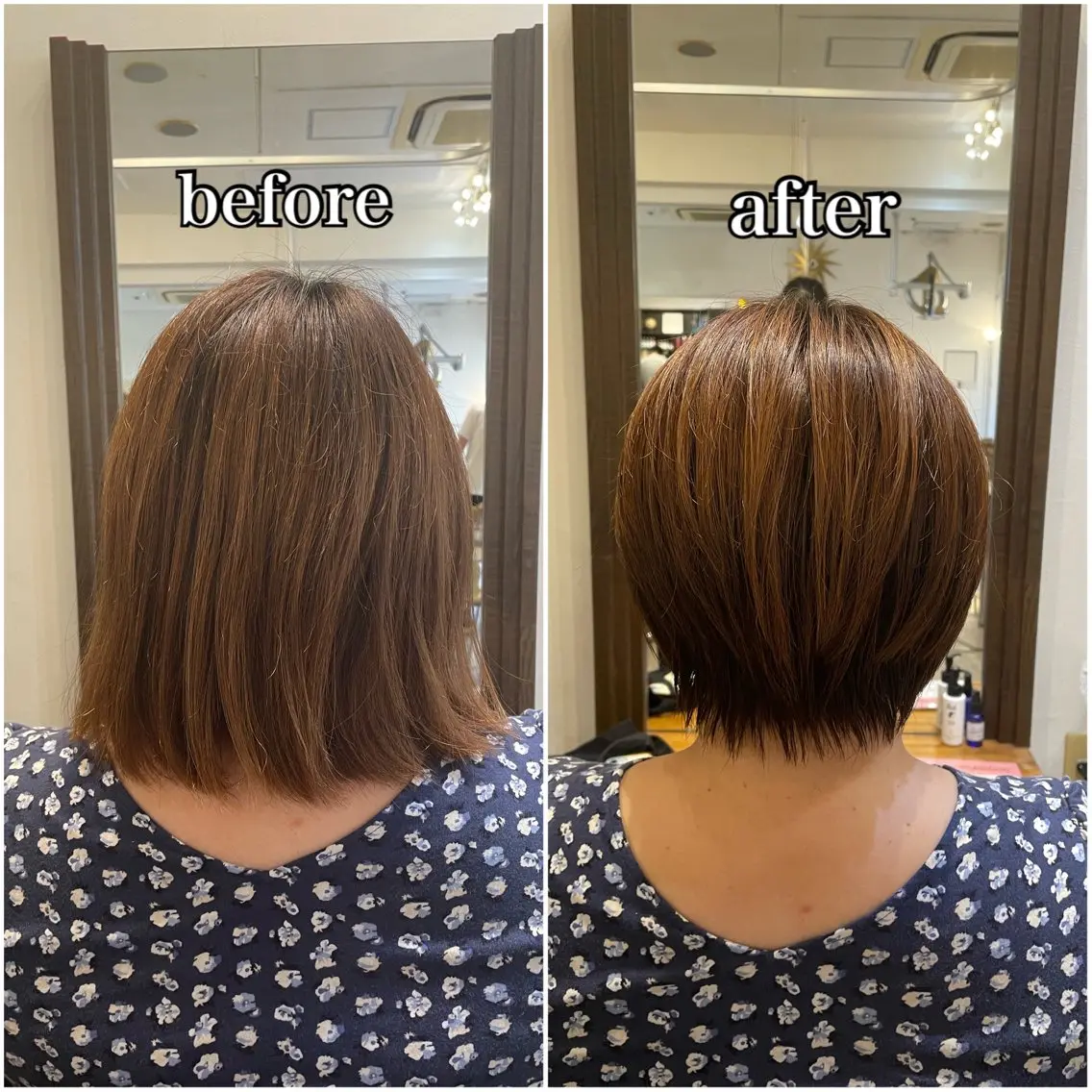 ショート ボブ ショートヘア 千野 優由のヘアスタイル