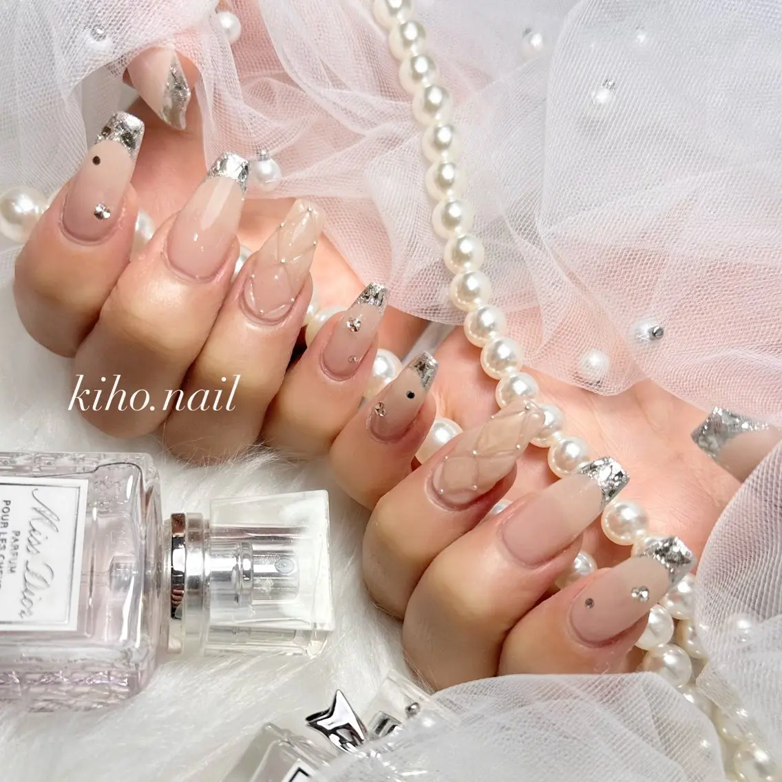 ネイル ハンドネイル KIHO 【週一深夜ネイル】のネイルデザイン