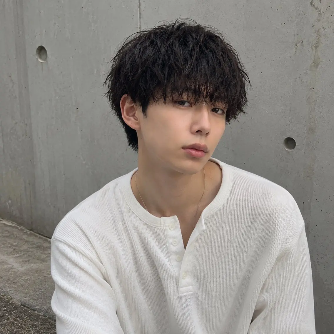 【当日予約OK/メンズパーマ】似合わせカット+パーマの写真