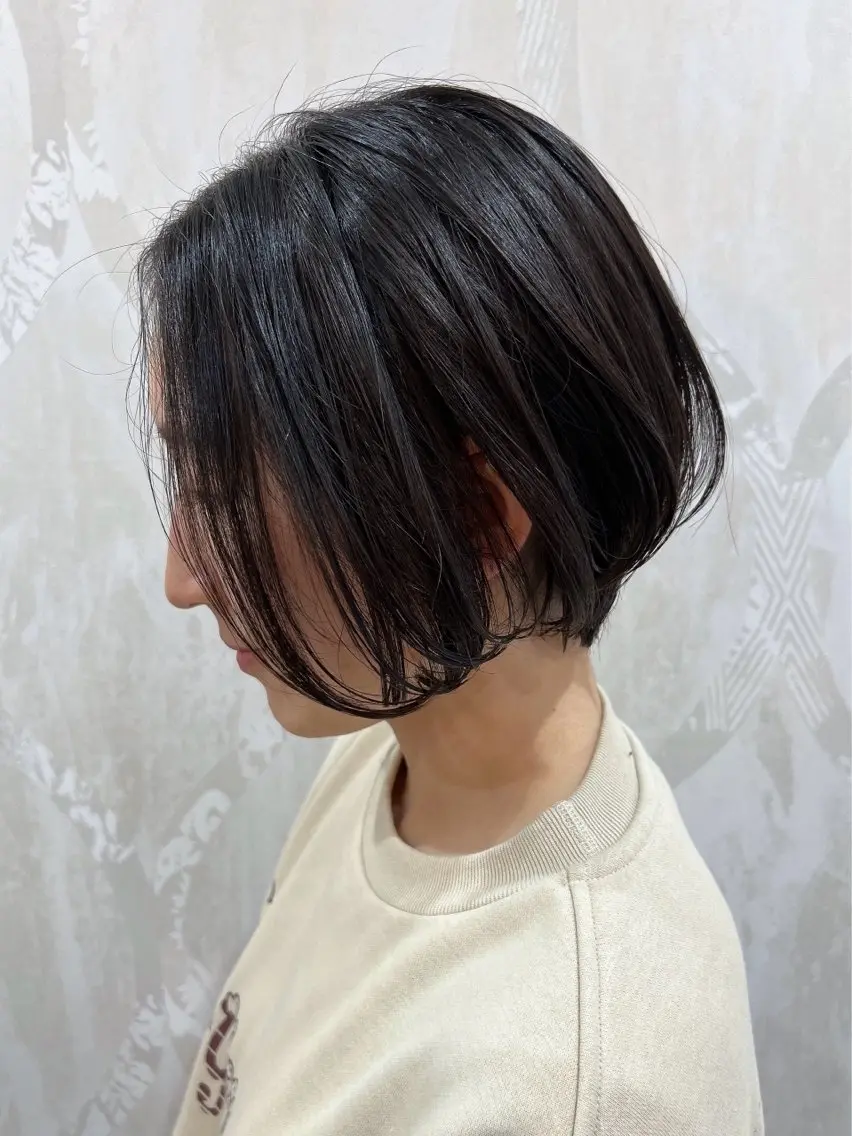 ショート 伸ばしかけ ショートヘア 原田 健斗のヘアスタイル