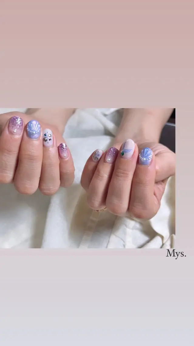 ネイル Mys. 松本結衣のネイルデザイン