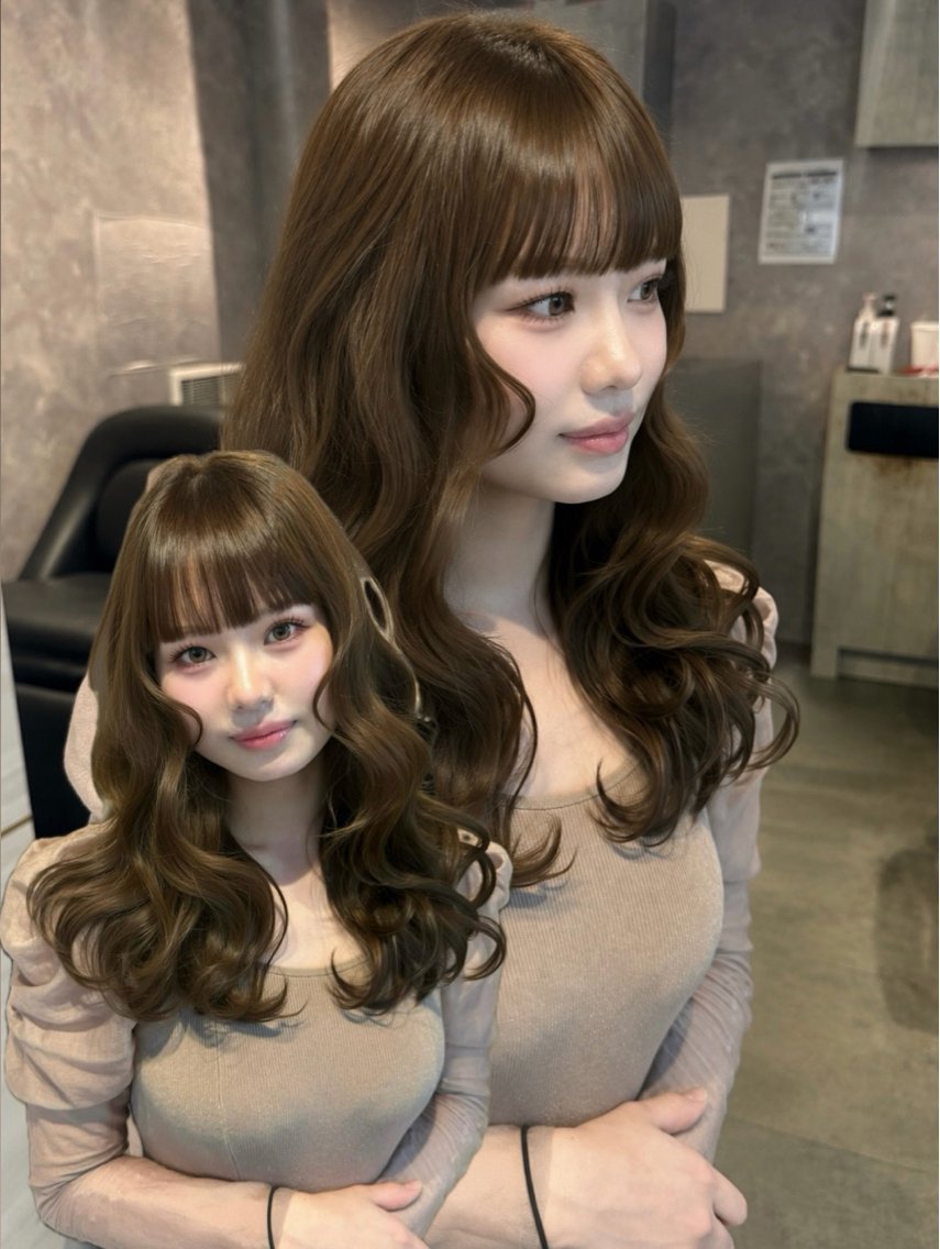 ロング カラー ゆま/モデル募集中 美容師/アイリストのヘアスタイル
