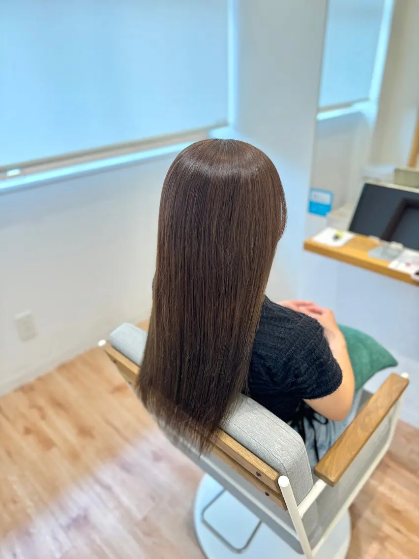 ロング レイヤーカット 透明感カラー🫧 miyuのヘアスタイル