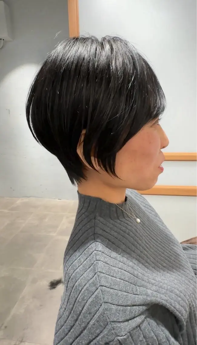 ショート ショートヘア 伊藤 慎吾のヘアスタイル