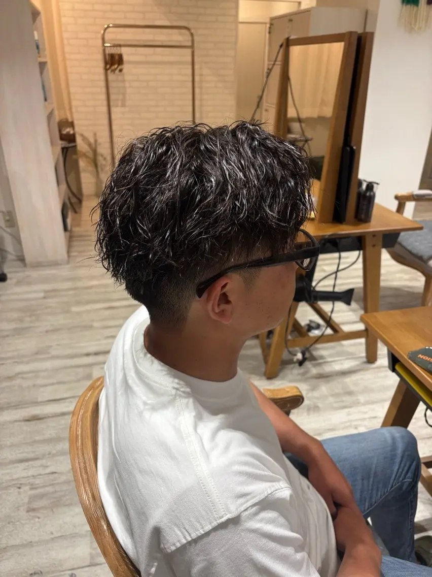パーマ メンズ メンズパーマ カット パーマ abilita MIYUのヘアスタイル