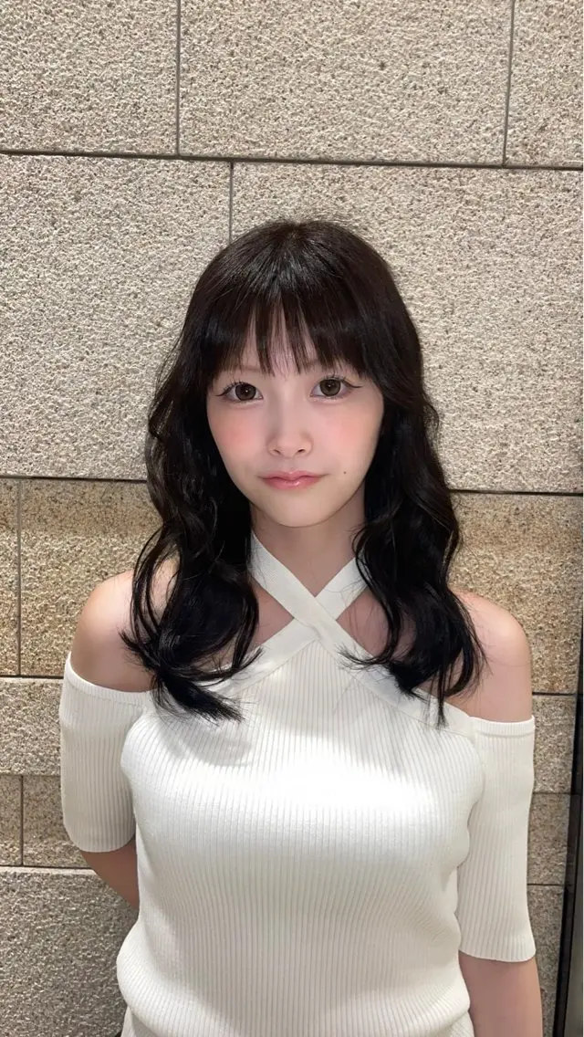 セミロング ヘアカラー トリートメント 福岡美髪矯正/ KAEDEのヘアスタイル